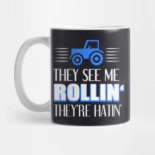 Tractor Driver Farmer Humor Mug